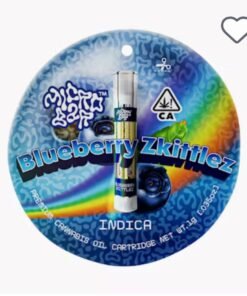 Blueberry Zkittlez (Indica) - 1g Cartridge